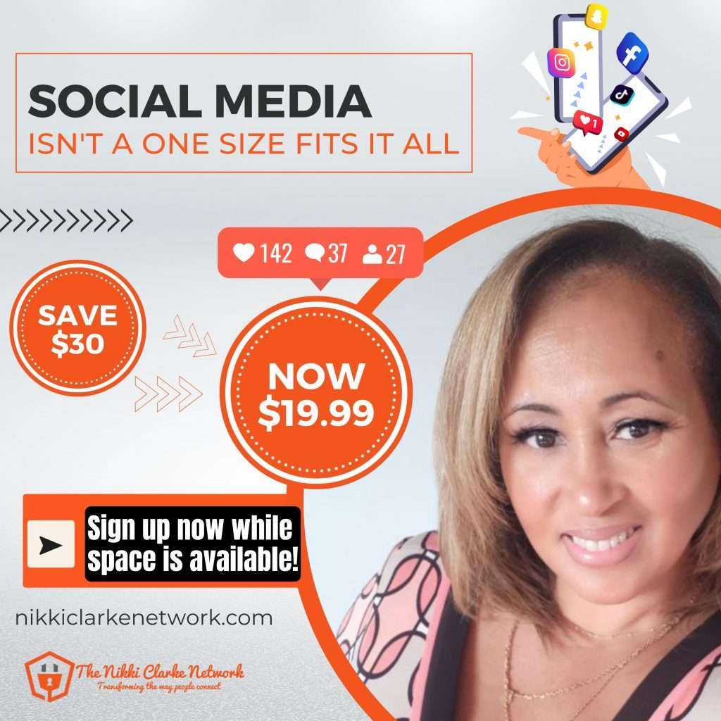 Social Media Isn't A One Size Fits All