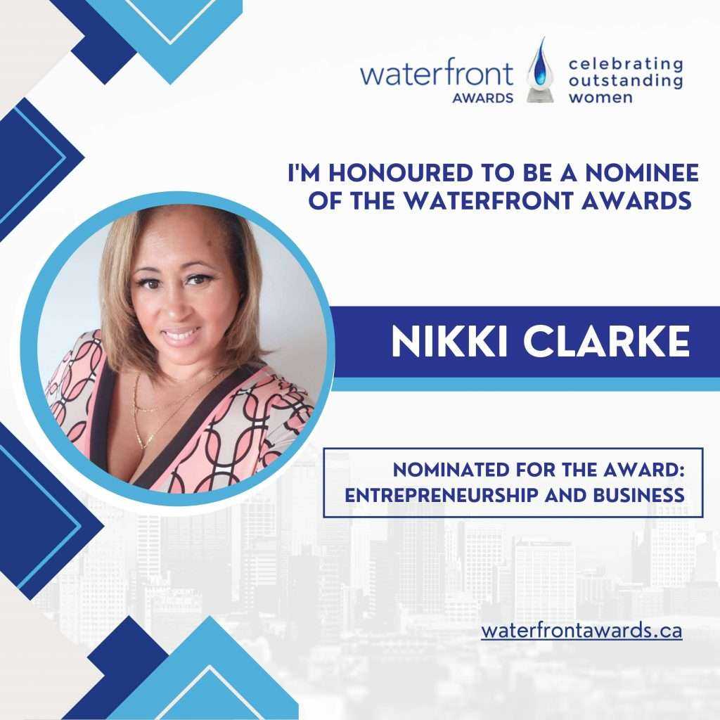 Nikki Clarke Waterfront Awards - Nikki Clarke Network