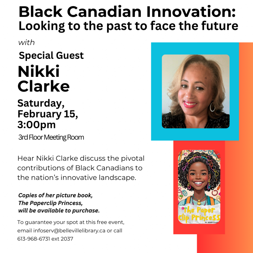 Black Canadian Innovation: Looking to the past to the face future