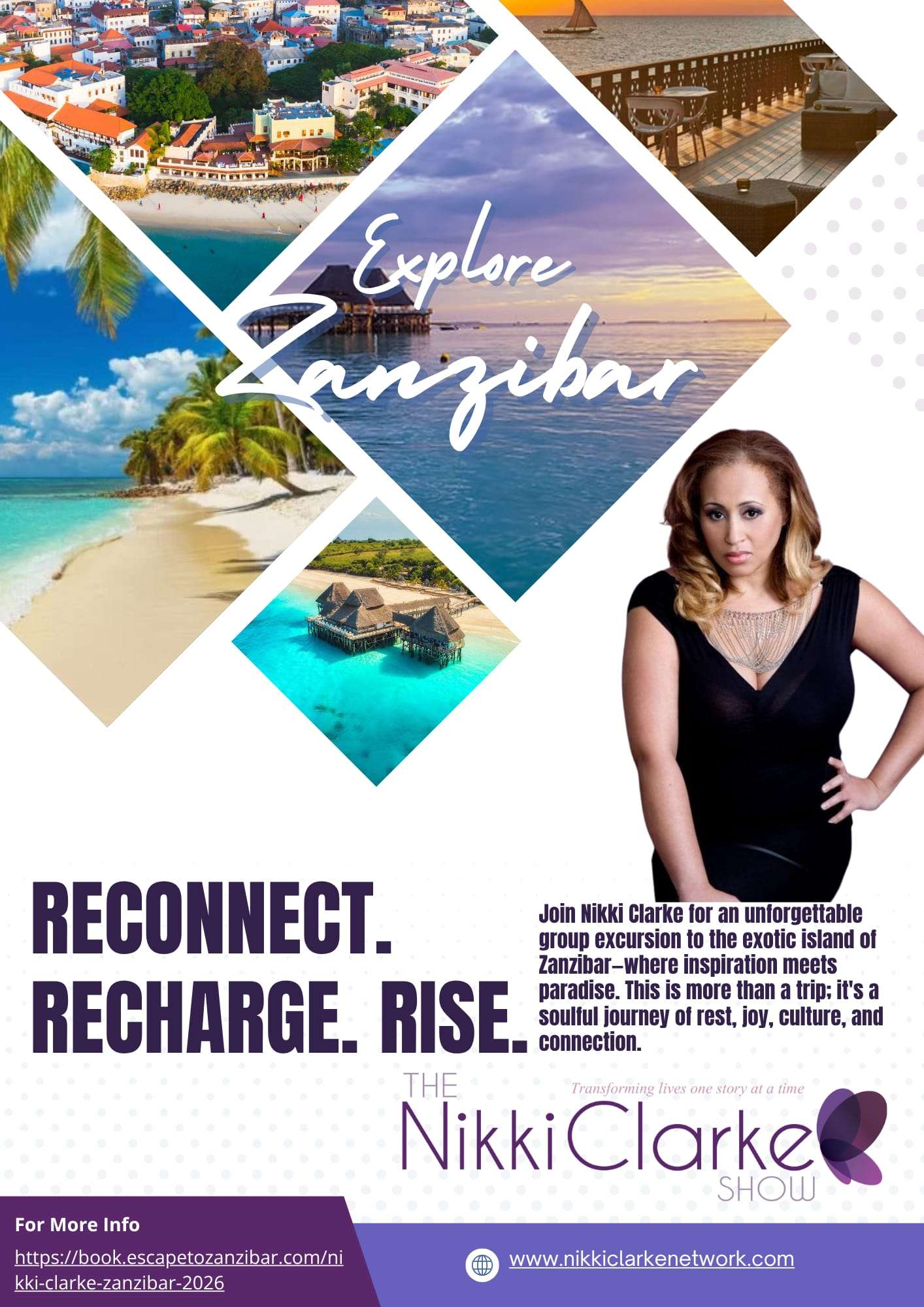 Explore Zanzibar with Nikki Clarke