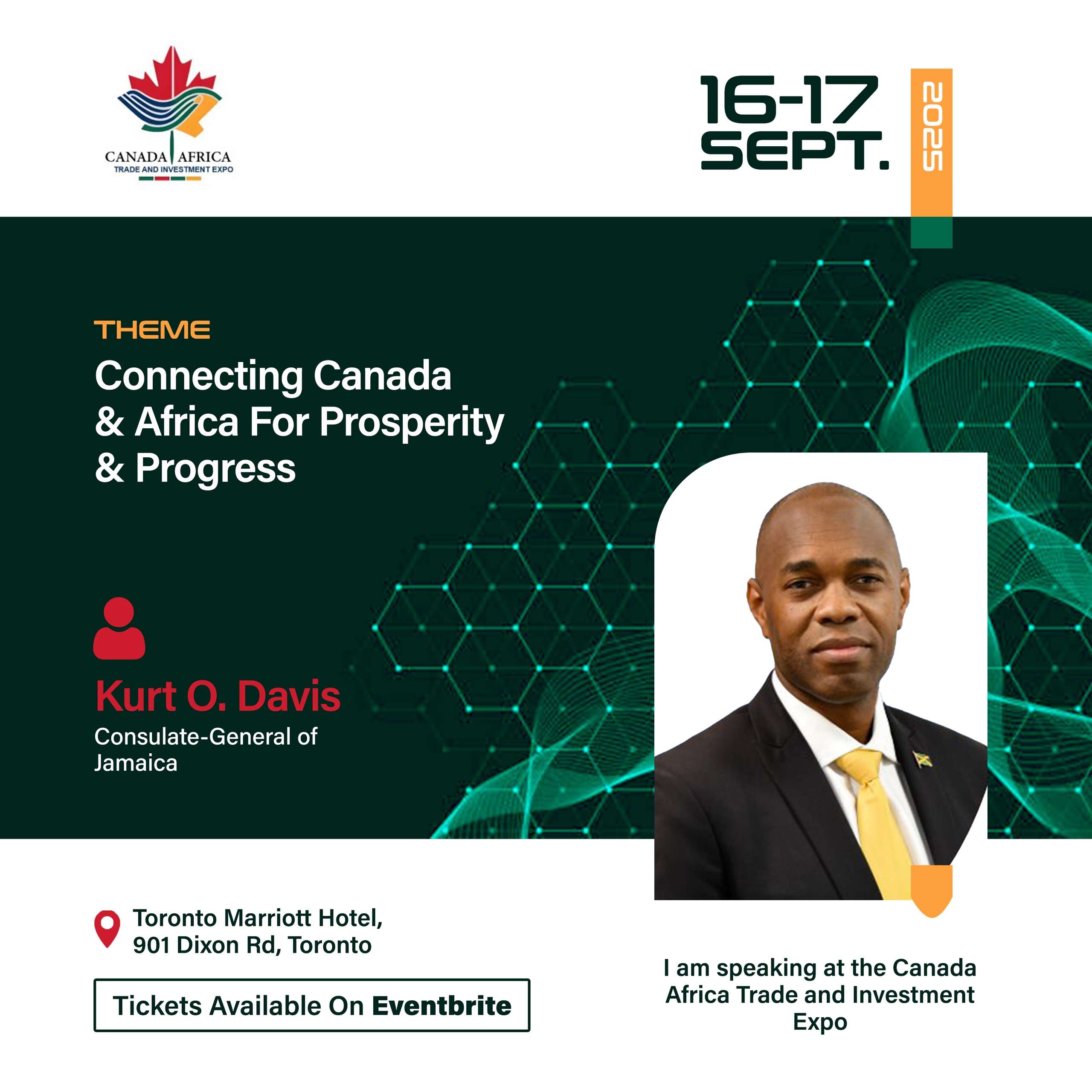 Connecting Canada and Africa for Prosperity and Progress - Kurt O. Davis