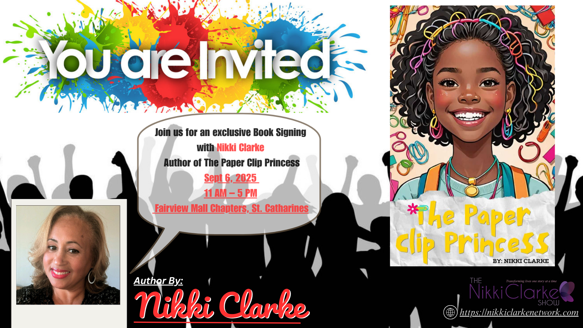 Exclusive Book Signing with Nikki Clarke