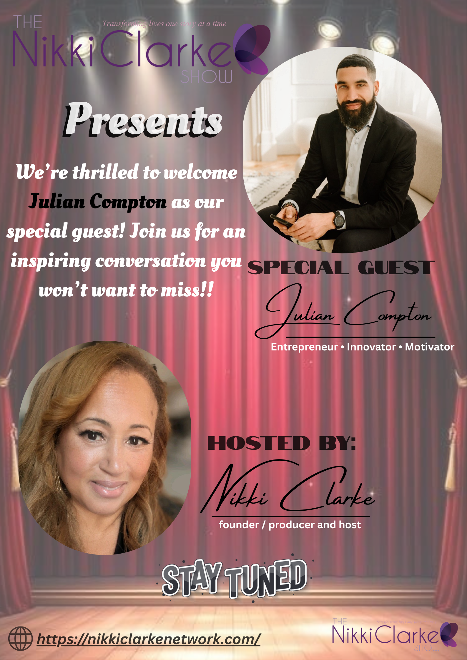 Nikki Clarke Show presents Julian Compton