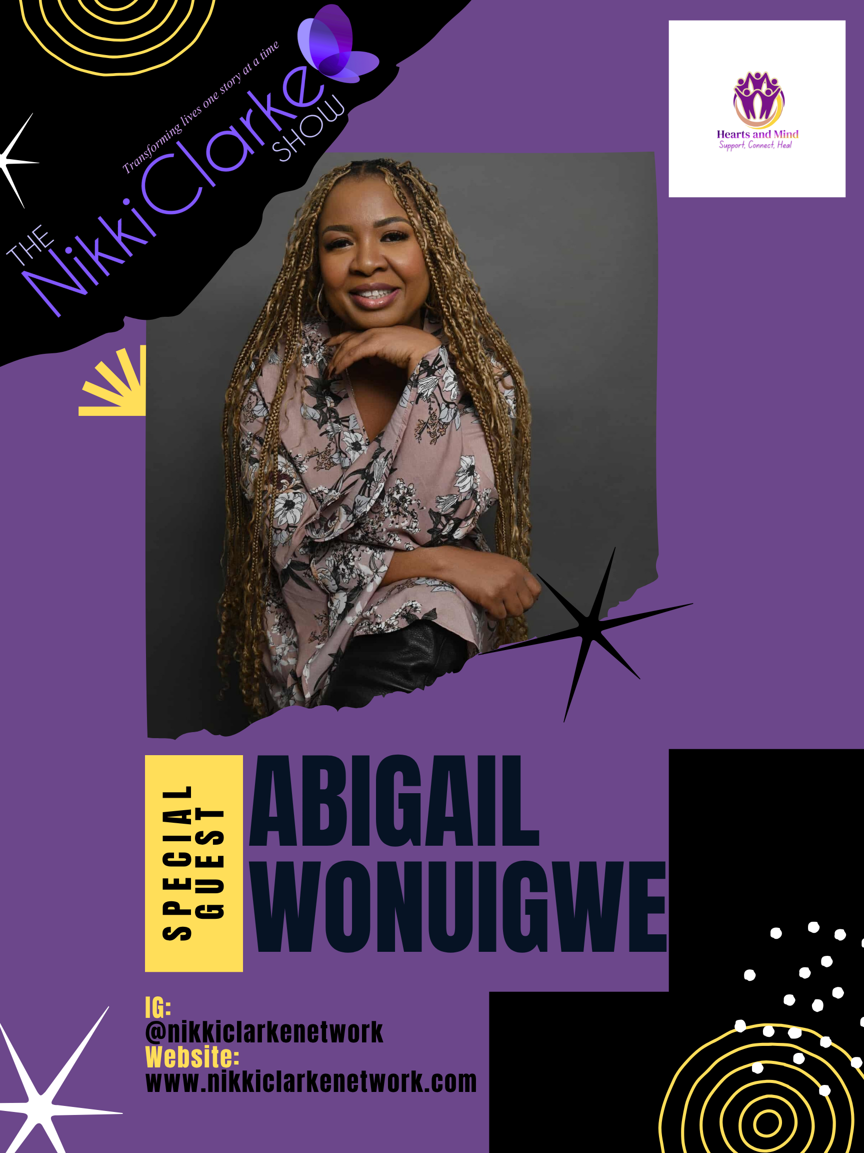 The Nikki Clarke Show presents Abigail Wonuigwe