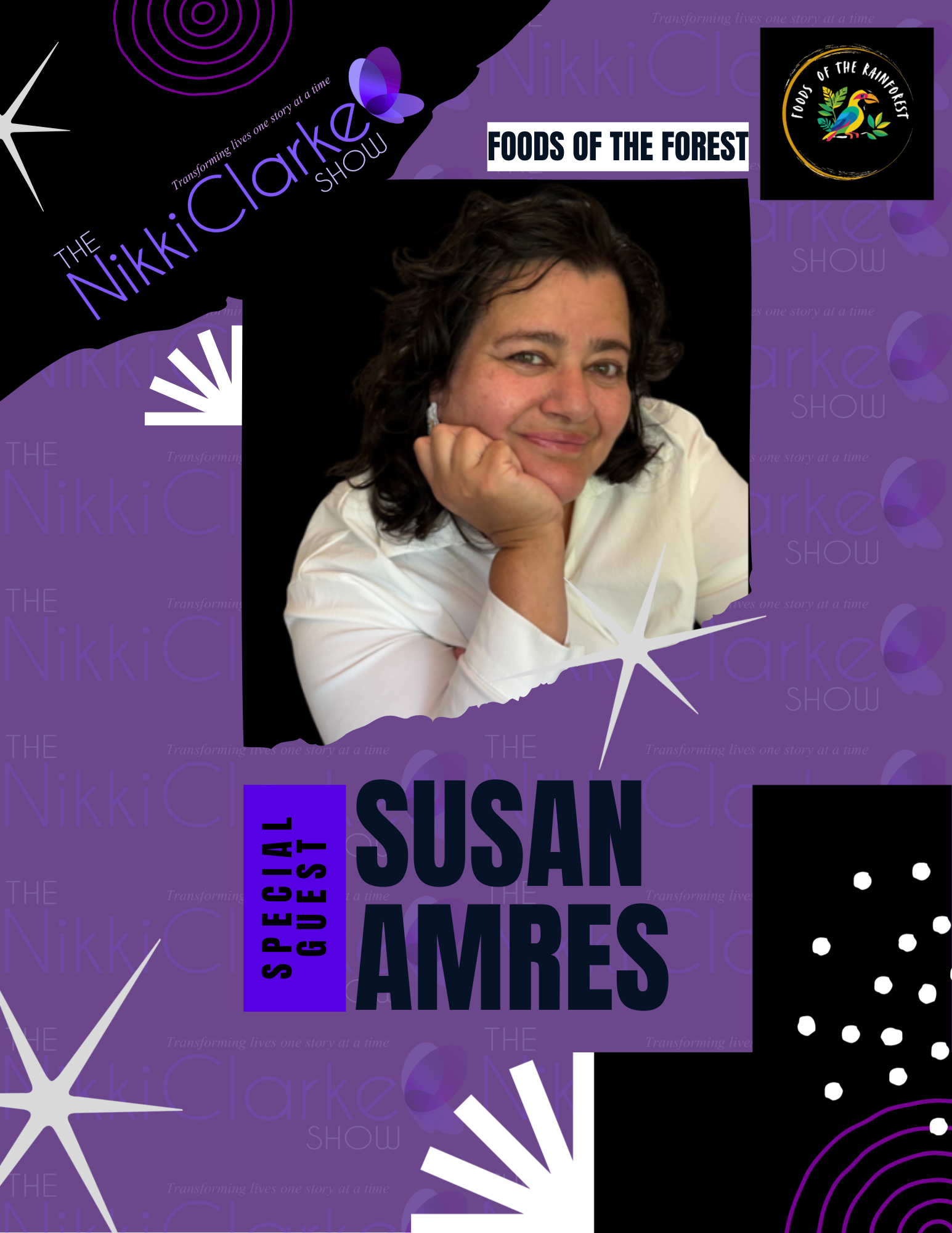 Nikki Clarke Show presents Foods of the Forest Susan Amres
