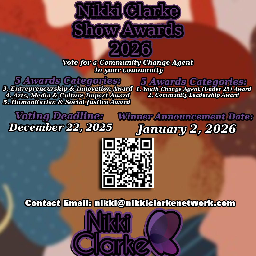 Nikki Clarke Show Awards 2026 Community Change Agent Second Part