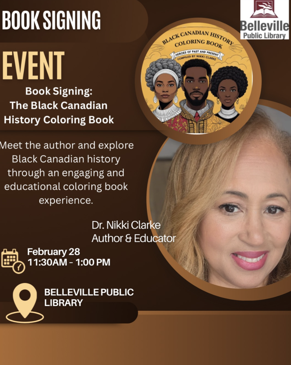 Book Signing: The Black Canadian History Coloring Book