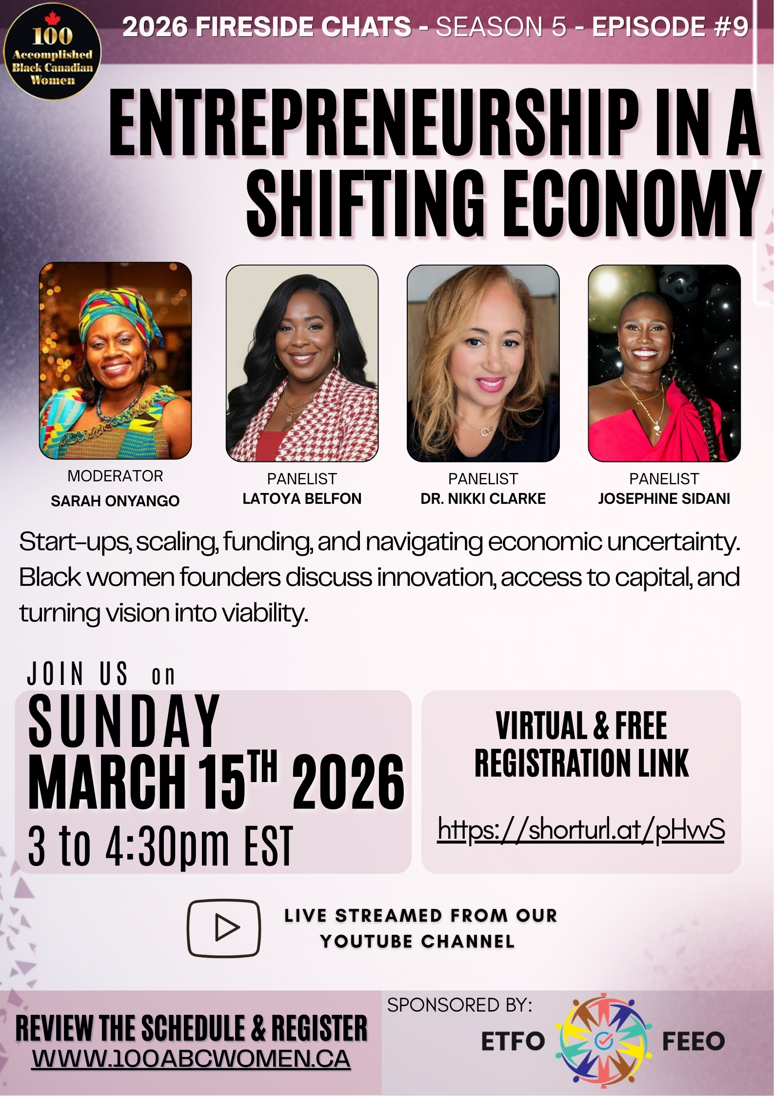 Entrepreneurship in a Shifting Economy