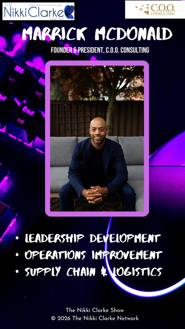 Nikkie Clarke Show presents Marrick McDonald