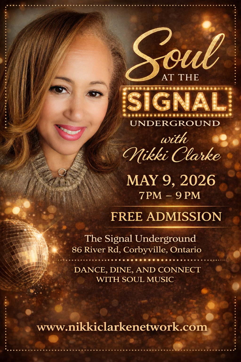 Soul at the Signal Underground with Nikki Clarke