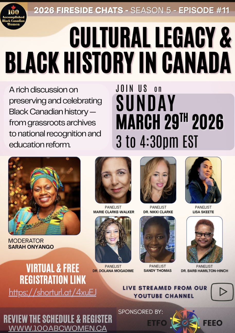 Cultrural Legacy and Black History in Canada