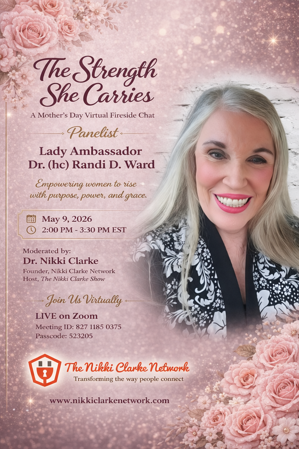 The Strength She Carries with Lady Ambassador Dr. (hc) Randi D. Ward