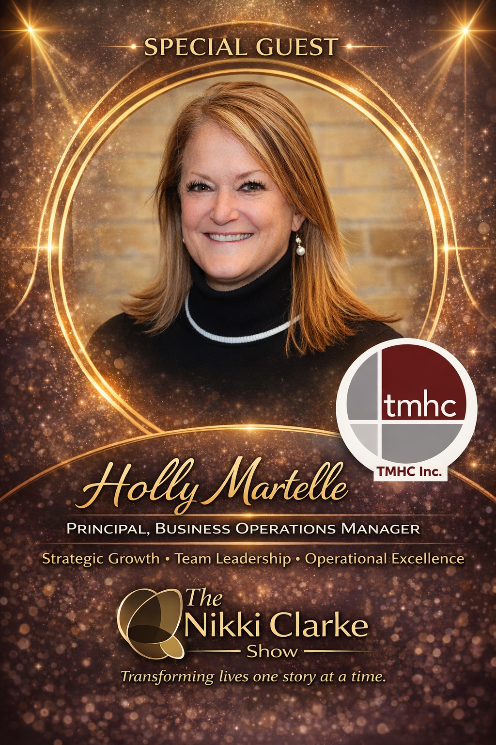Nikki Clarke Show special guest Holly Martelle