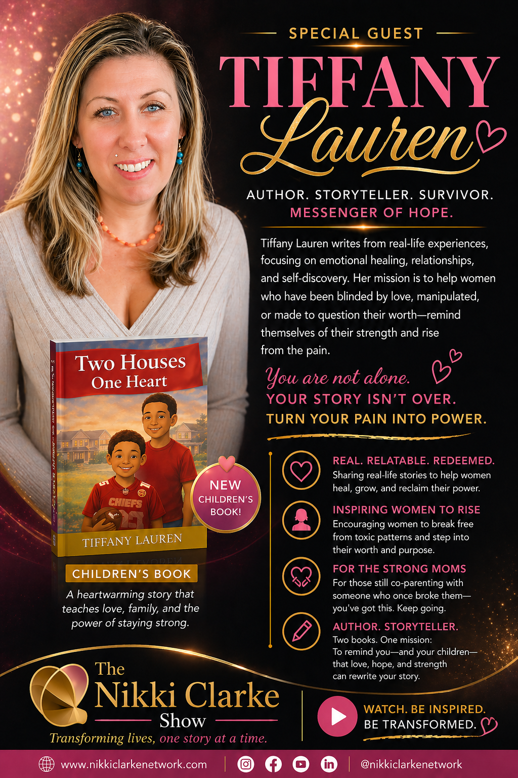 Nikki Clarke Show with special guest Tiffany Lauren