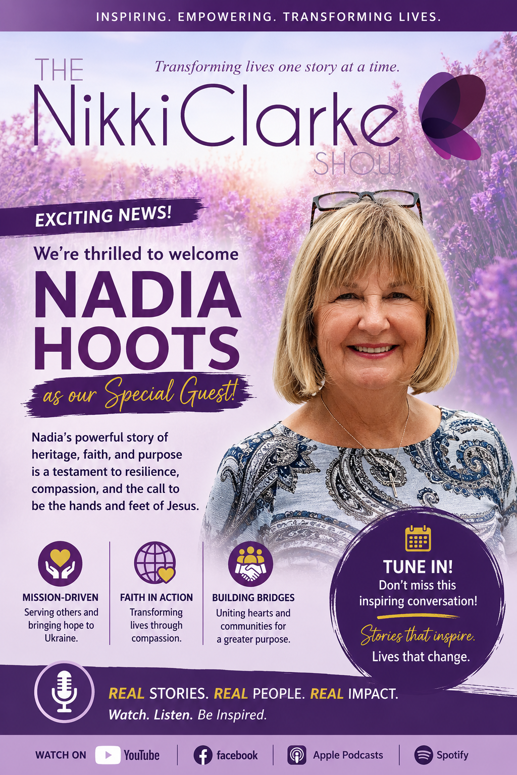 Nikki Clarke Show Special Guest Nadia Hoots