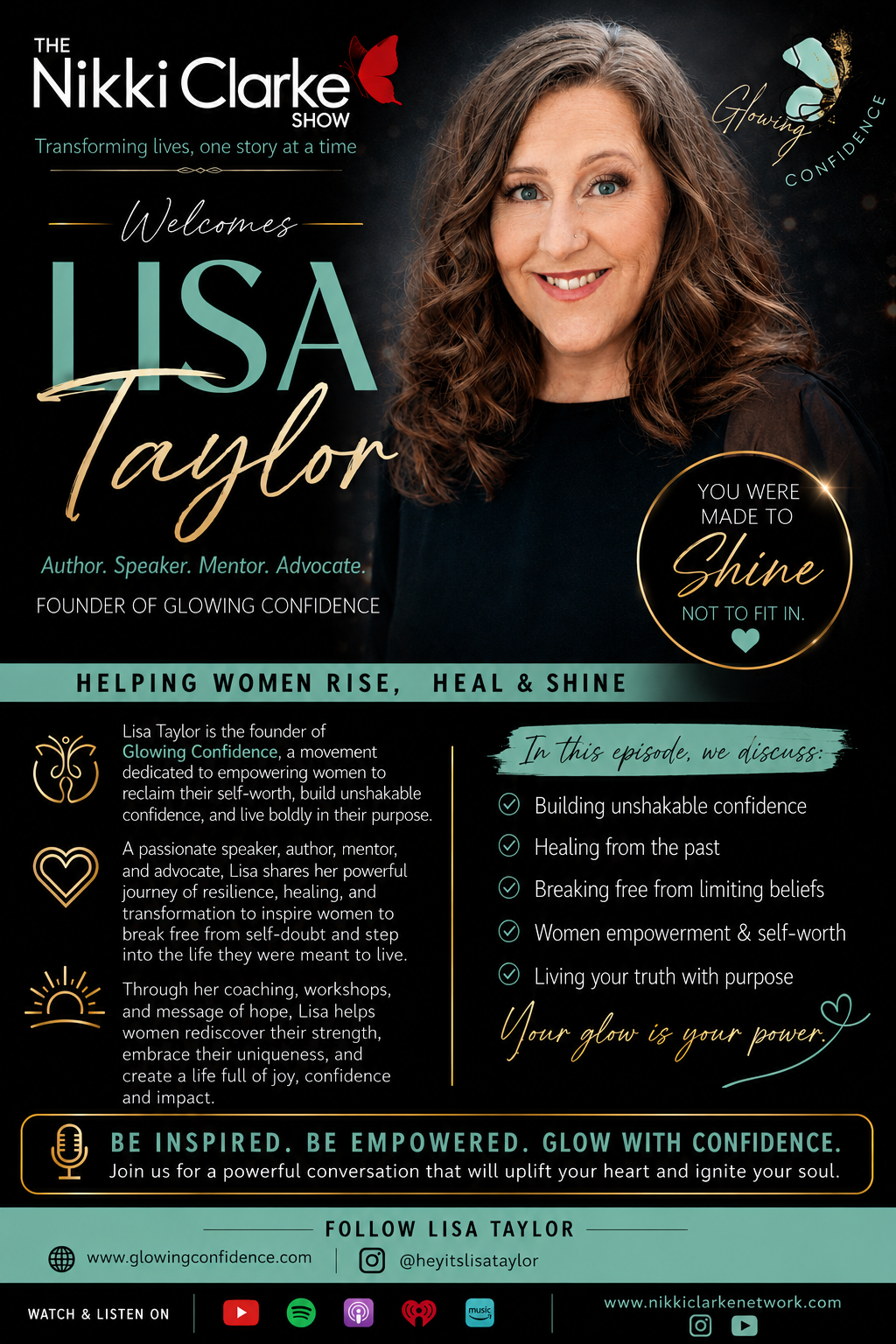 Nikki Clarke Show Welcomes Lisa Taylor