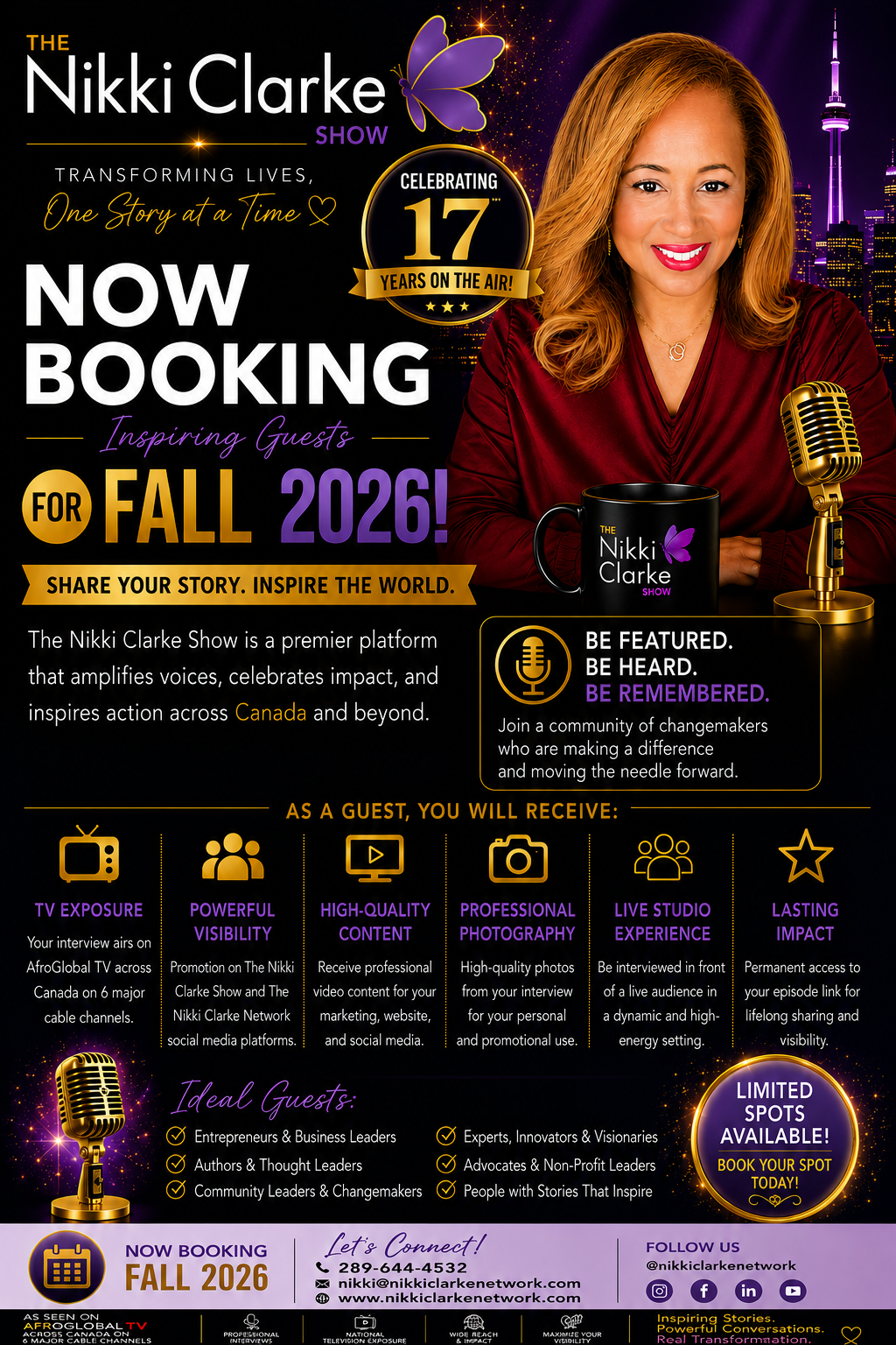Nikki Clarke Fall Booking