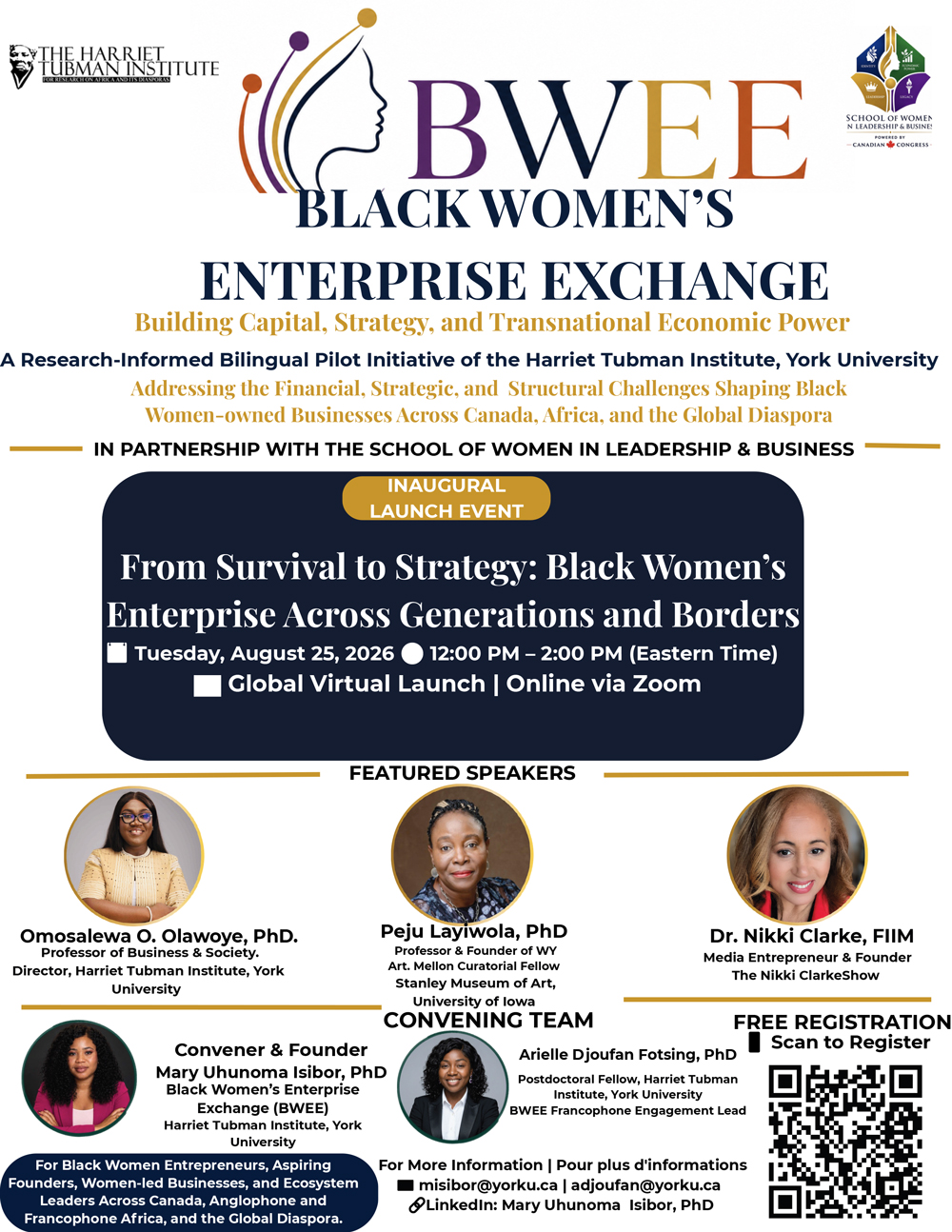 BWEE Inaugural Launch Event Promotion & Appreciation