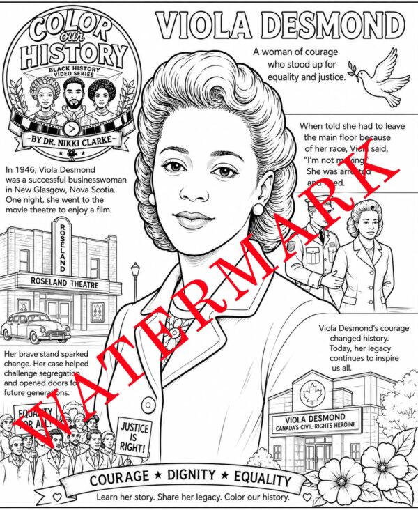 Color Our History - The Story of Viola Desmond