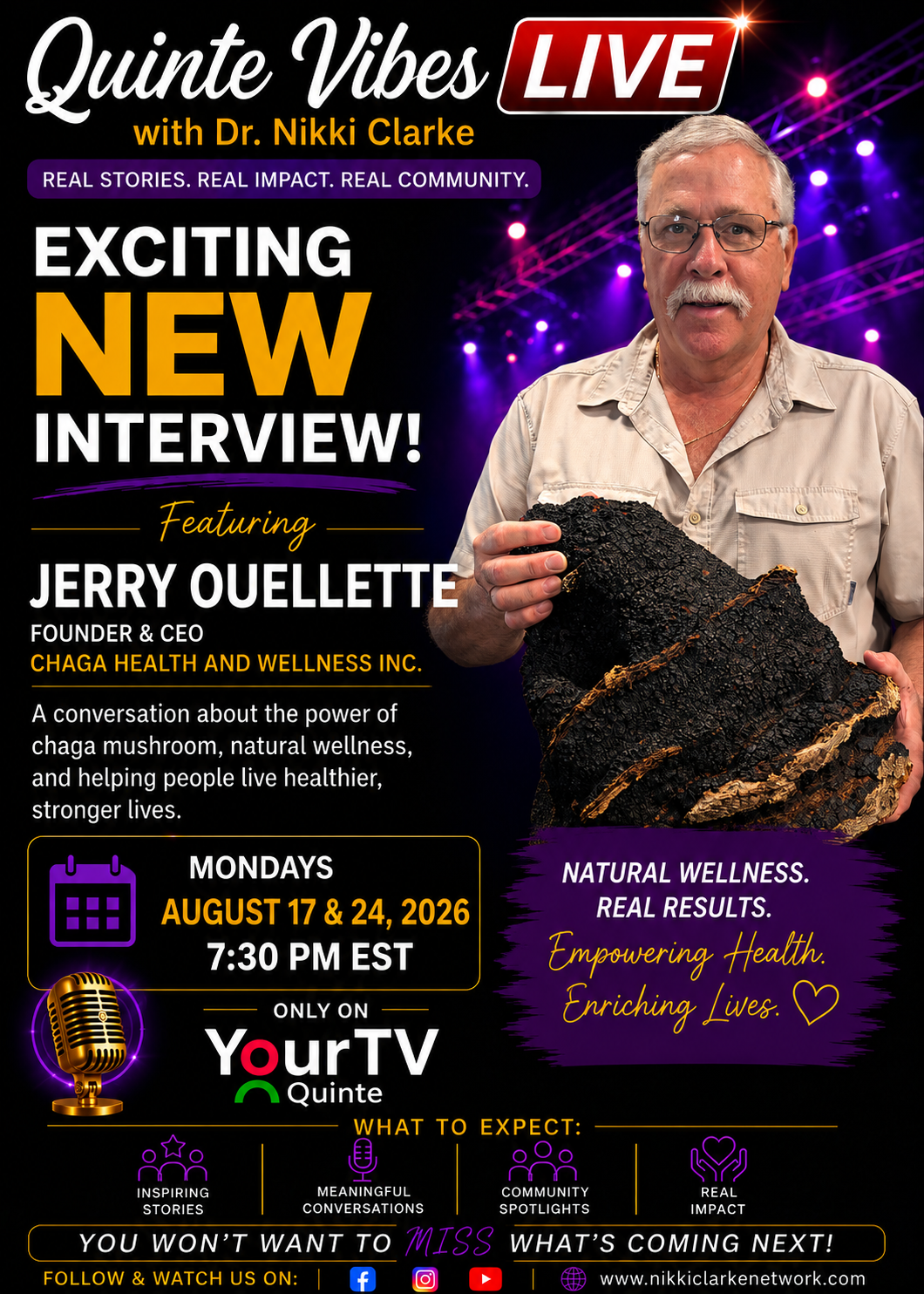 Quinte Vibes Live with Jerry Ouellette