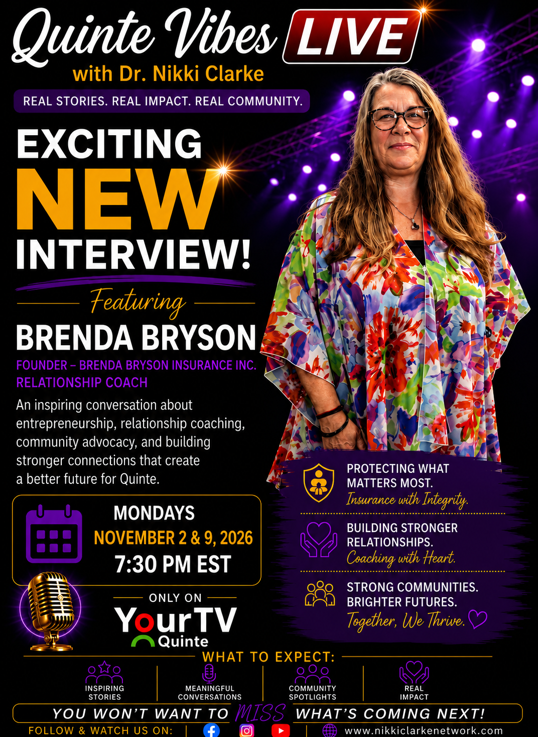 Quinte Vibes Live with Brenda Bryson