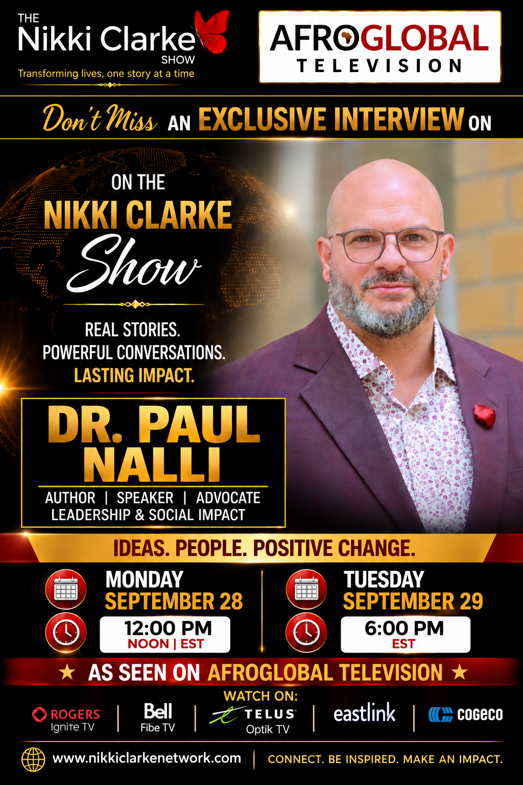 Nikki Clarke Show Exclusive Interview with Dr. Paul Nalli