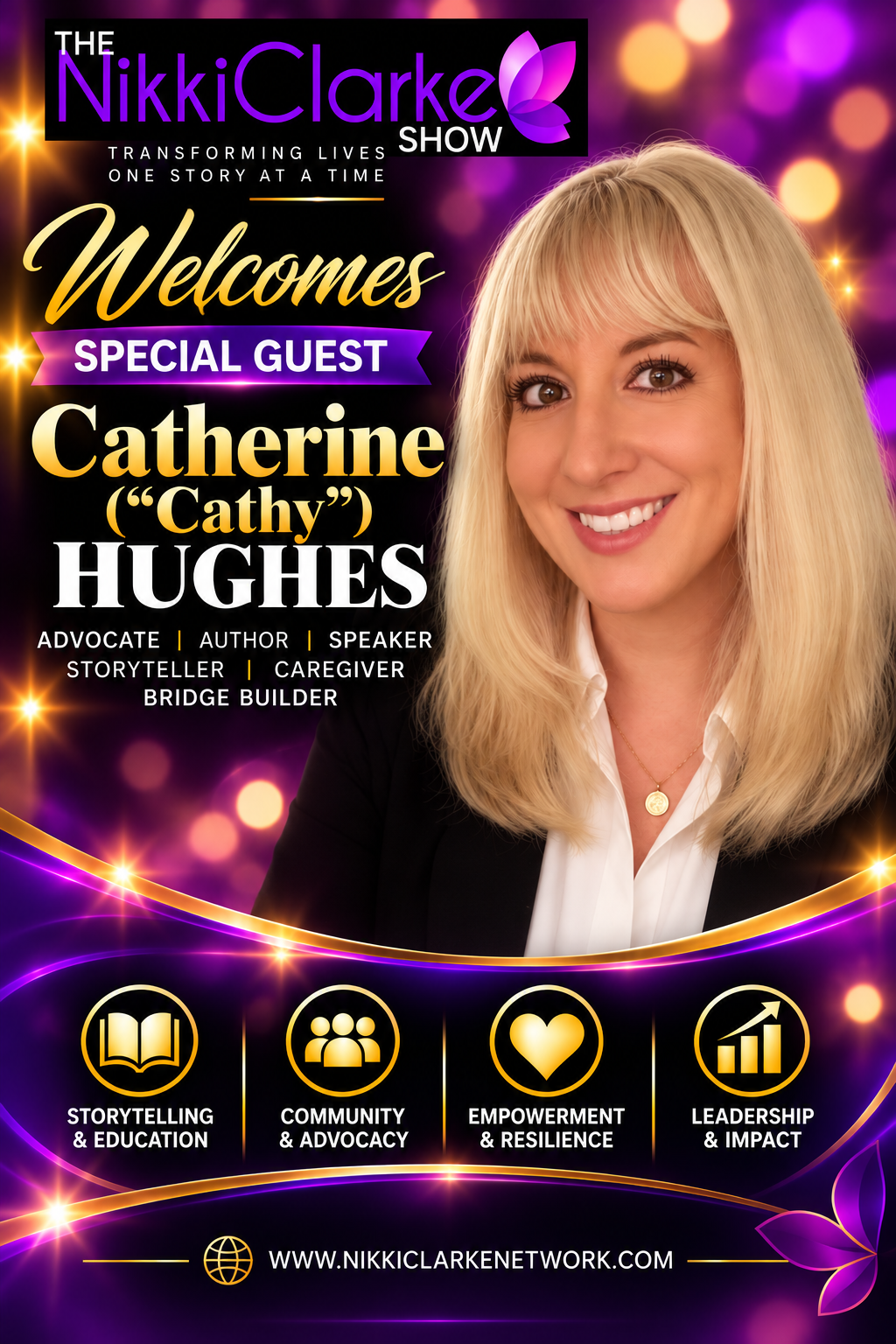 Nikki Clarke Show Welcomes Special Guest Catherine "Cathy" Hughes